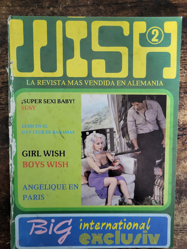 Wish Magazine No 2 Small Format.. 1982 Spanish Hardcore